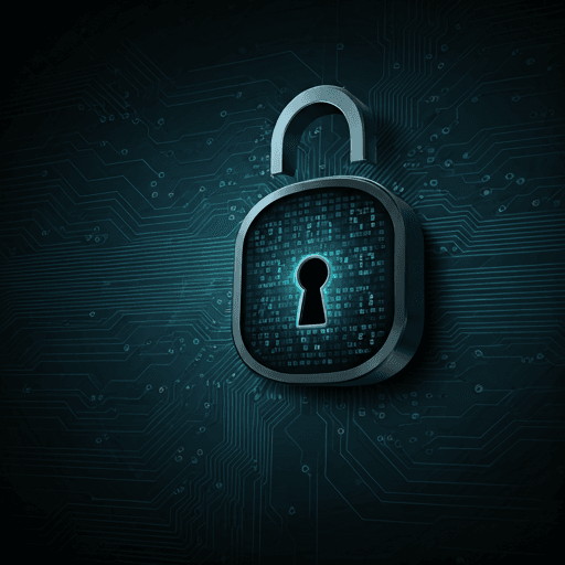 Security Lock Visual